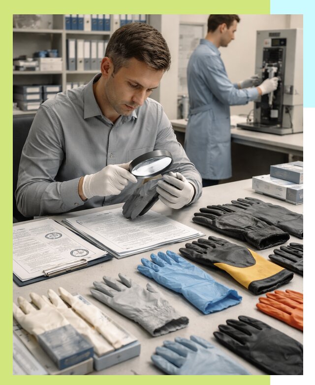 Сертификация перчаток и средств защиты продукции в Сочи