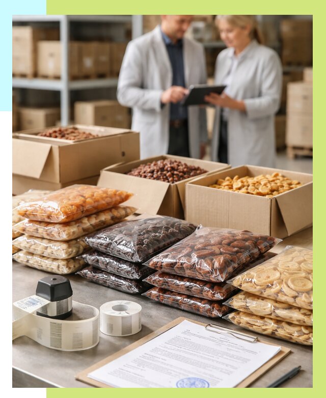 Сертификация сухофруктов в Сочи от 12403 р. | Алешин-Счи под ключ