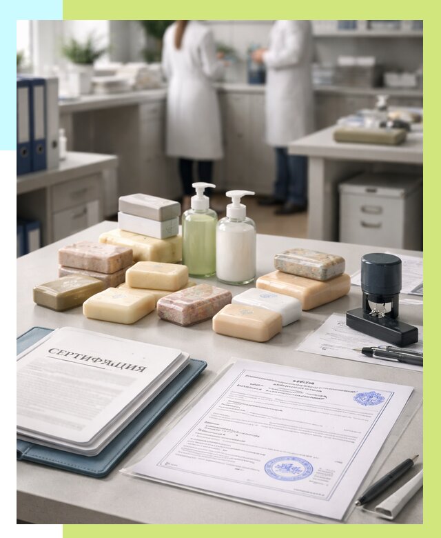 Сертификация мыла и сертификат на мыло в Сочи от 12403 | Алешин-Счи