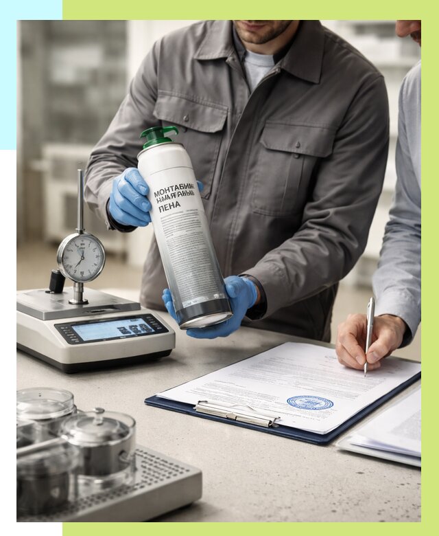 Сертификация монтажной пены в Сочи от 15504 р. | Алешин-Счи