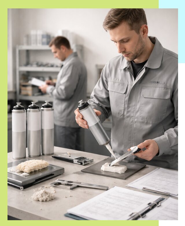 Сертификация монтажной пены и соответствие стандартам в Сочи