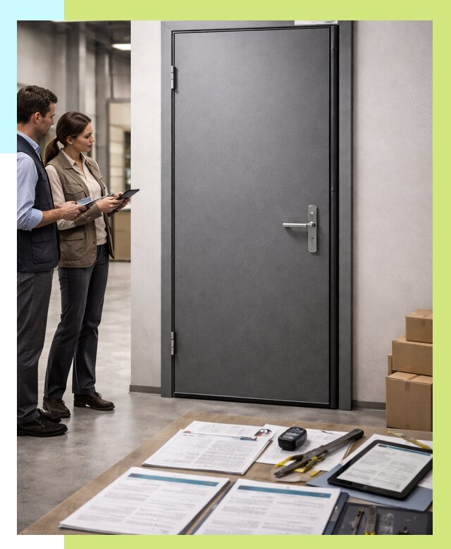 Сертификация противопожарных дверей в Сочи от 9302 р. | Алешин-Счи