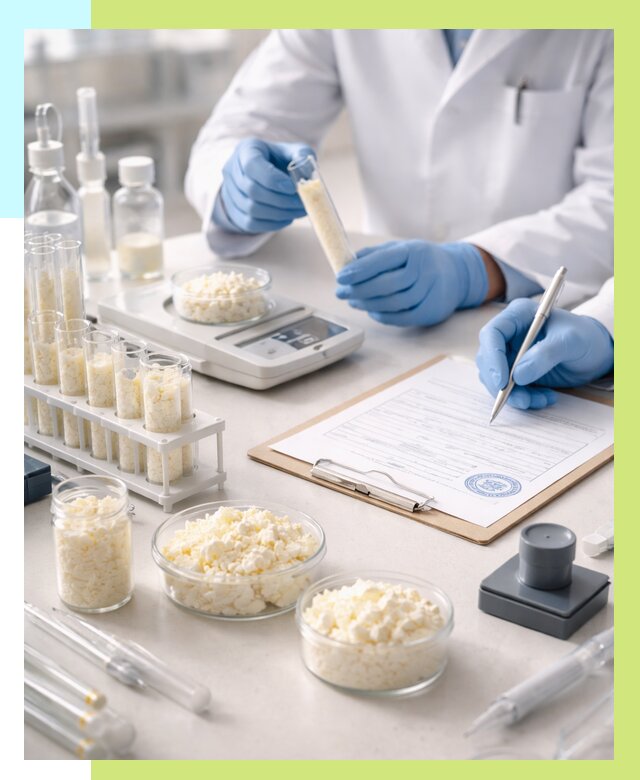 Сертификация творога в Сочи от 12403 р. под ключ | Алешин-Счи