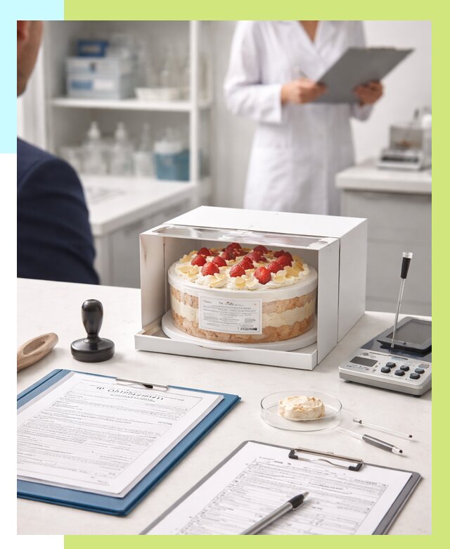 Сертификация тортов в Сочи от 9302 р. заказать | Алешин-Счи