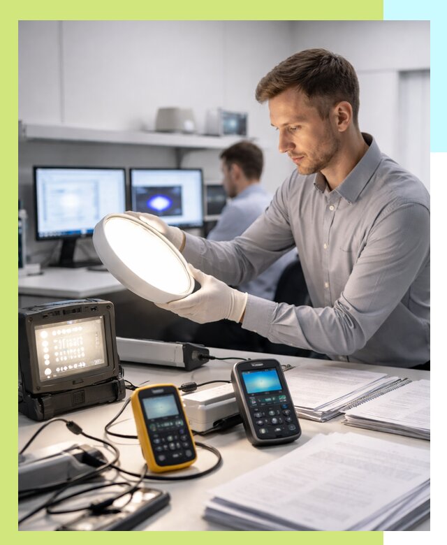 Сертификация светильников в Сочи: испытания и оформление