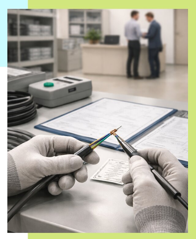 Сертификация провода в Сочи от 18605 р. в Алешин-Счи