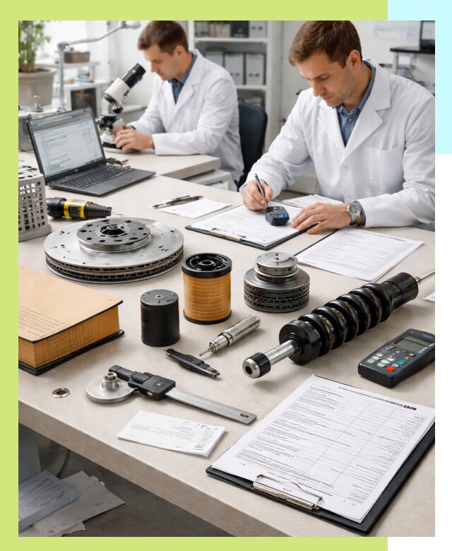 Сертификация автозапчастей и комплектующих в Сочи по ГОСТ