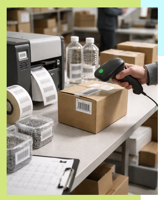 Штрихкодирование продукции и маркировка для продажи в Сочи