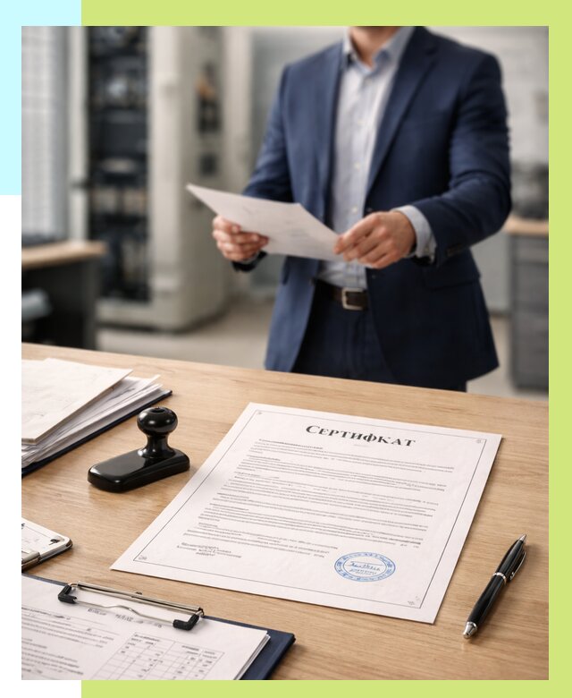 Сертификат на оборудование в Сочи от 15504 р. | Алешин-Счи