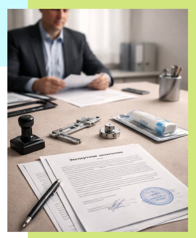 Экспертное заключение на продукцию в Сочи от 8786 р. | Алешин-Счи