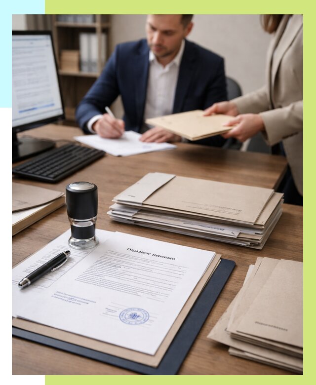 Отказное письмо для таможни в Сочи от 3101 р, Алешин-Счи