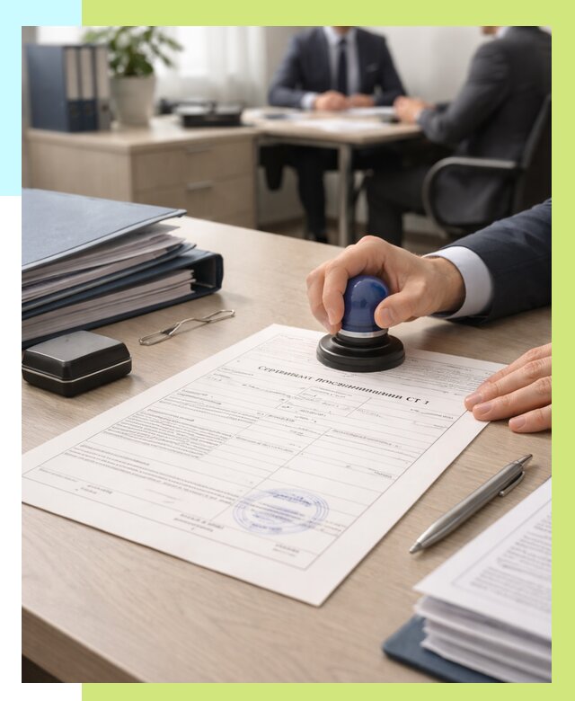 Сертификат происхождения СТ 1 в Сочи от 4651 р. | Алешин-Счи