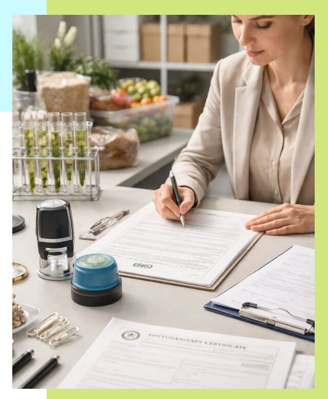 Фитосанитарный сертификат оформить в Сочи от 4651 р. | Алешин-Счи