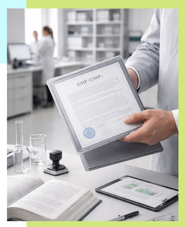 Сертификат GMP в Сочи под ключ от 87856 р. | Алешин-Счи