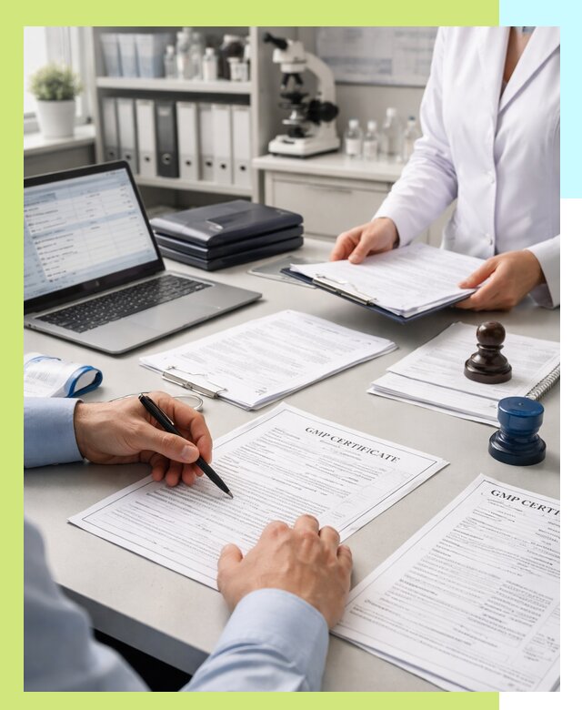 Оформление сертификата GMP в Сочи для фармпроизводства