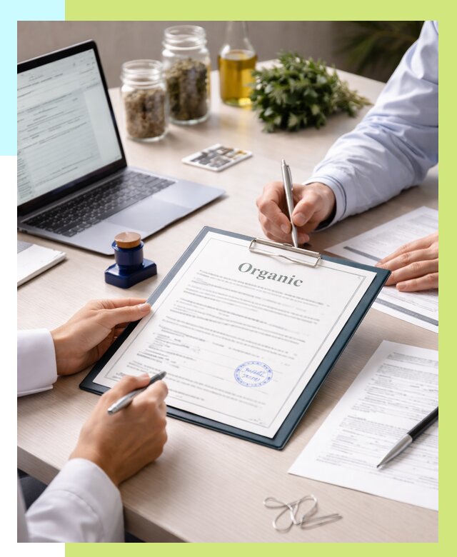 Оформление сертификат органик в Сочи от 31008 р. | Алешин-Счи