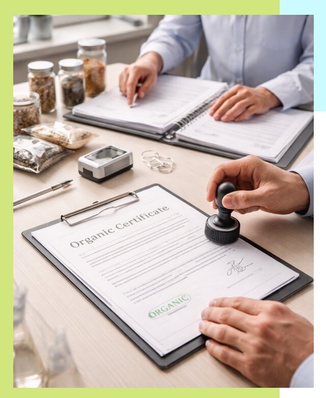 Получение органик сертификата для продукции в Сочи