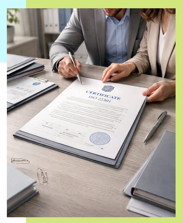 Сертификат ISO 22301 в Сочи от 46512 р. | Алешин-Счи срочно