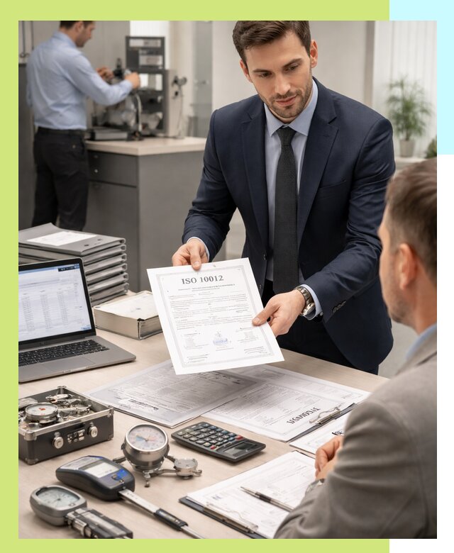 Выдача сертификата ISO 10012 по требованиям метрологии в Сочи