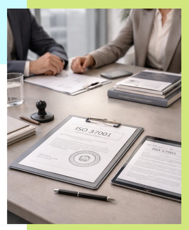 Сертификат ISO 37001 в Сочи оформить от 124032 р. Алешин-Счи